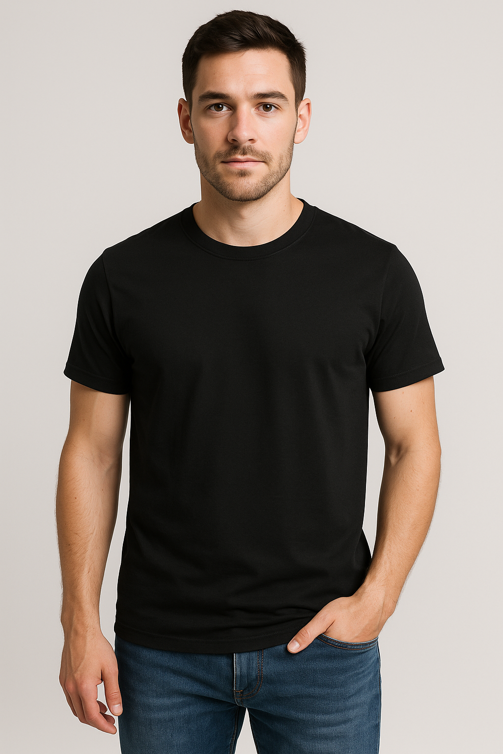 Mens Black Tshirt